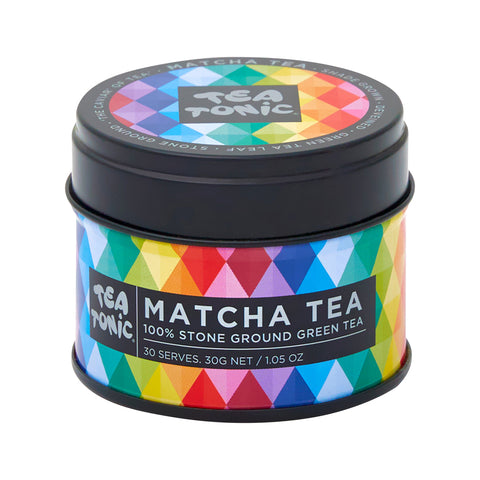 Tea Tonic Org Matcha Green Tea Elderflower Tin 30g