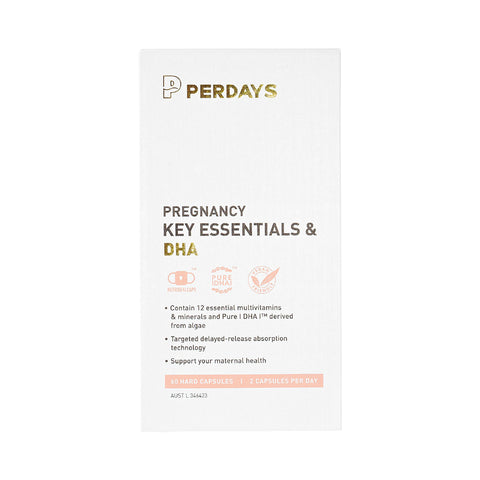 Perdays Pregnancy Key Essentials And Dha 60c