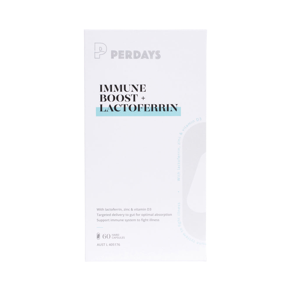 Perdays Immune Boost Plus Lactoferrin 60c