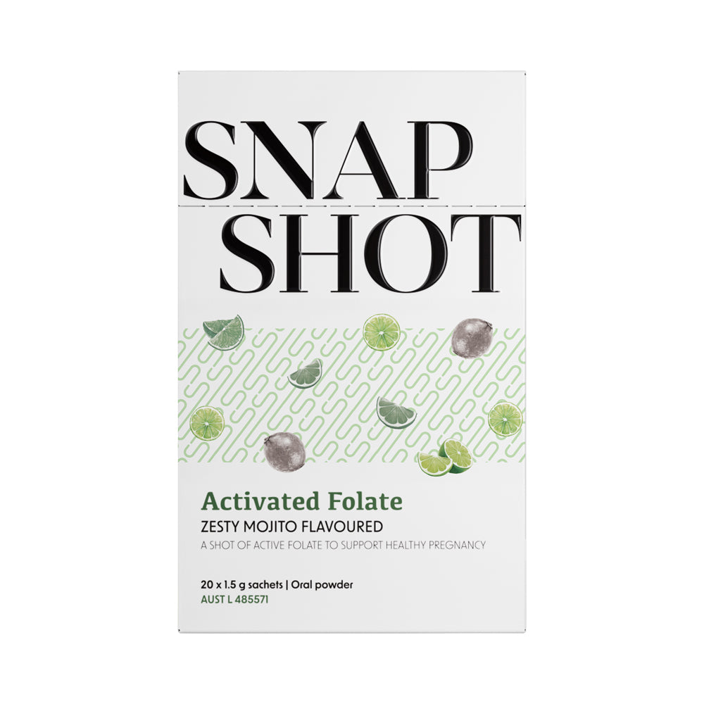 Snap Shot Activated Folate Mojito Sachet 1.5g X 20 Pack