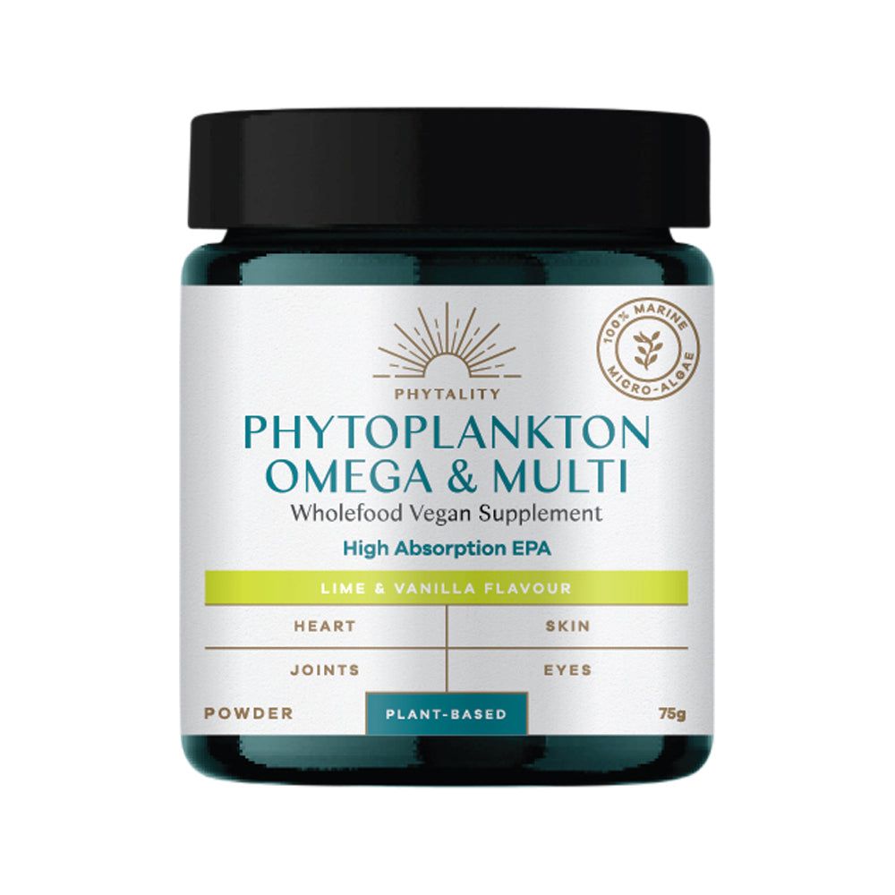 Phytality Phytoplankton Omega And Multi Lime Vanilla 75g