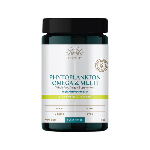 Phytality Phytoplankton Omega And Multi Lime Vanilla 150g