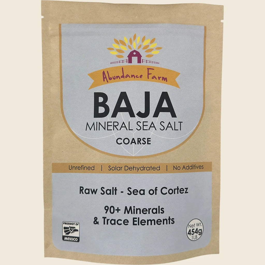 Baja Mineral Sea Salt Coarse 454g