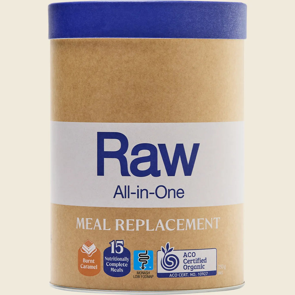Raw All-In-One Meal Replacement Burnt Caramel 750g
