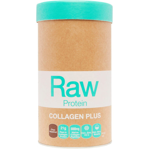 Raw Protein Collagen Plus Choc Hazelnut 450g