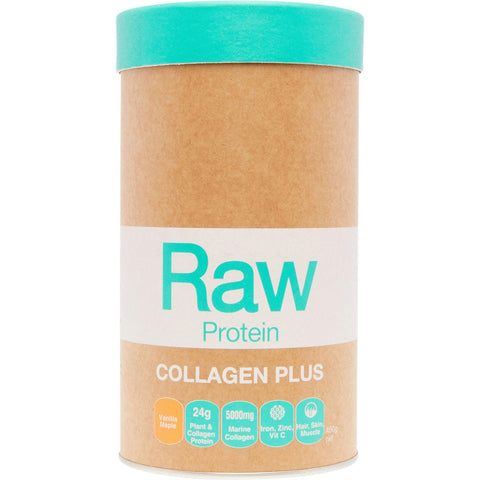 Raw Protein Collagen Plus Vanilla Maple 450g