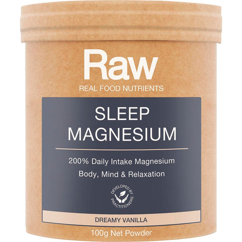Raw Sleep Magnesium Dreamy Vanilla 100g