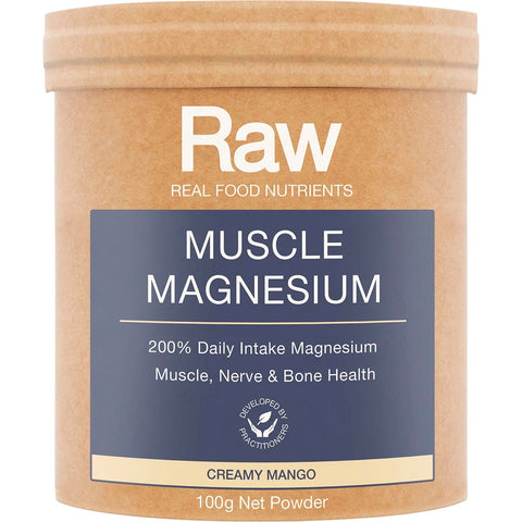 Raw Muscle Magnesium Creamy Mango 100g