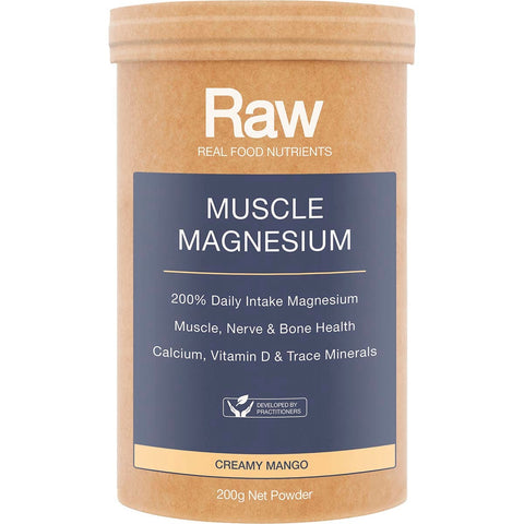 Raw Muscle Magnesium Creamy Mango 200g