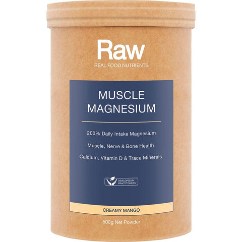 Raw Muscle Magnesium Creamy Mango 500g