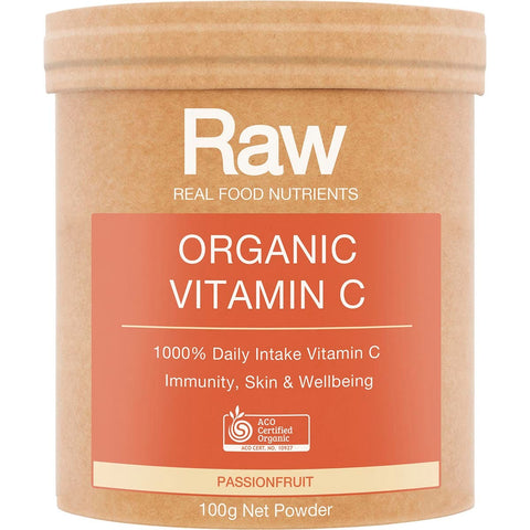 Raw Organic Vitamin C Passionfruit 100g