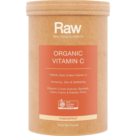 Raw Organic Vitamin C Passionfruit 500g
