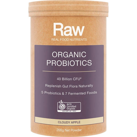 Raw Organic Probiotics Cloudy Apple 200g