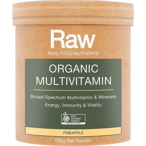 Raw Organic Multivitamin Pineapple 100g