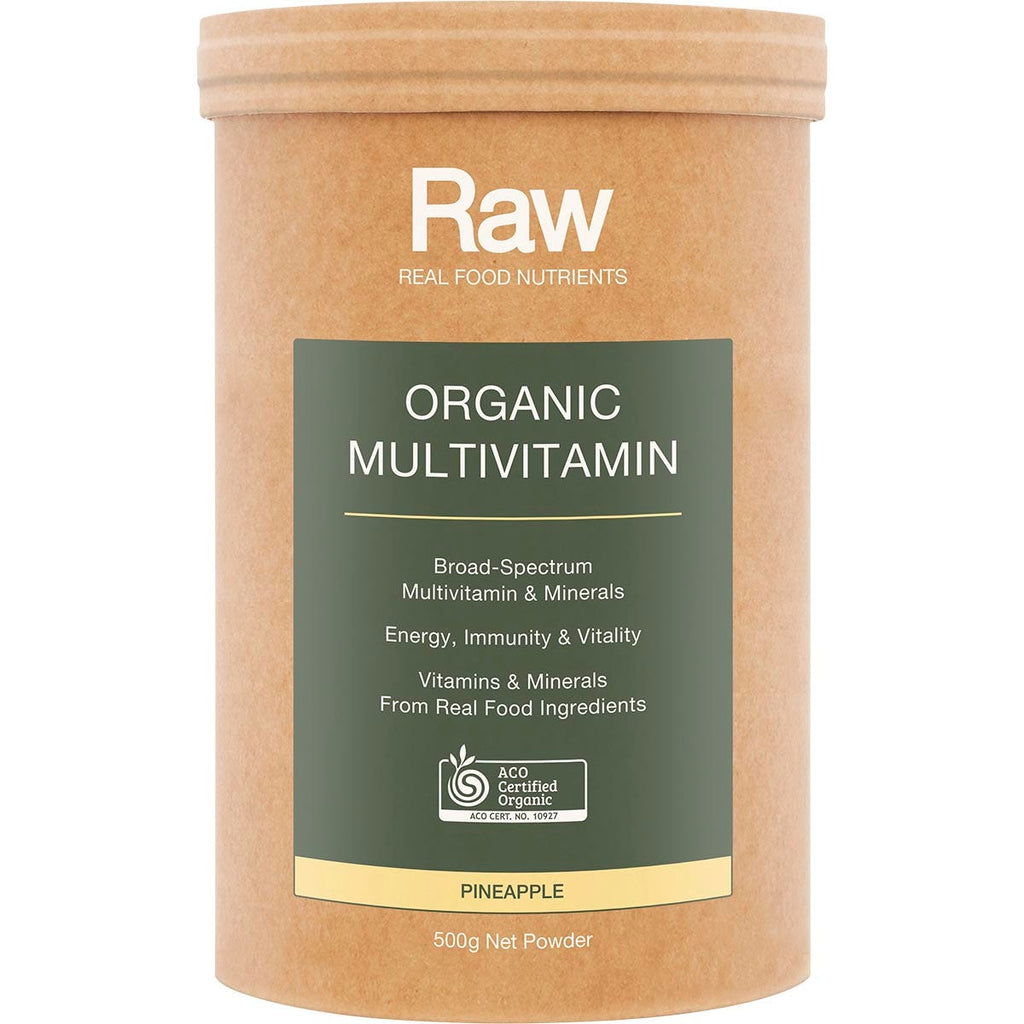 Raw Organic Multivitamin Pineapple 500g