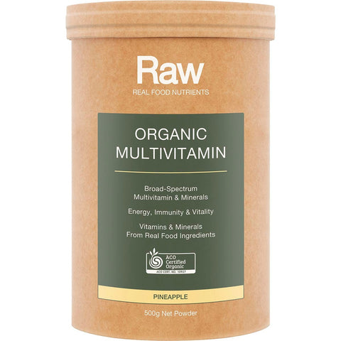 Raw Organic Multivitamin Pineapple 500g