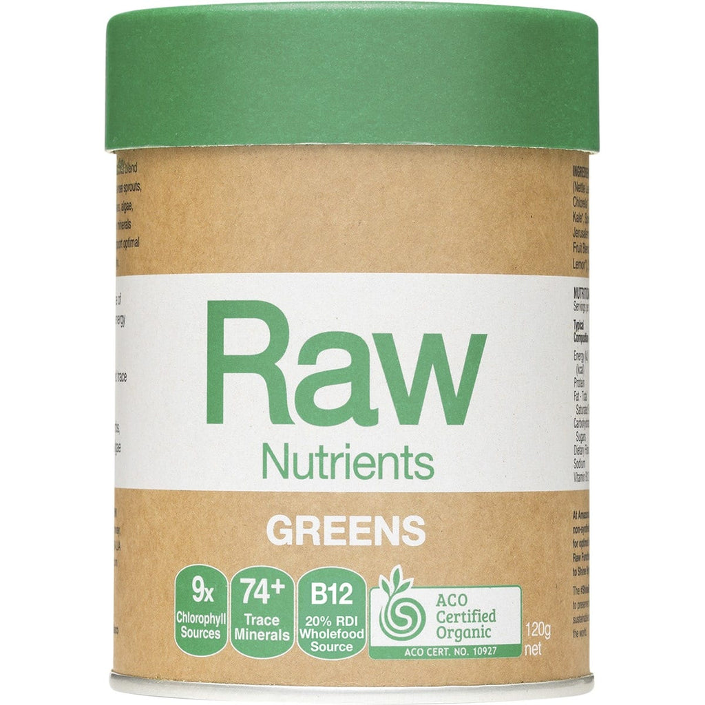 Raw Nutrients Greens Mint & Vanilla 120g