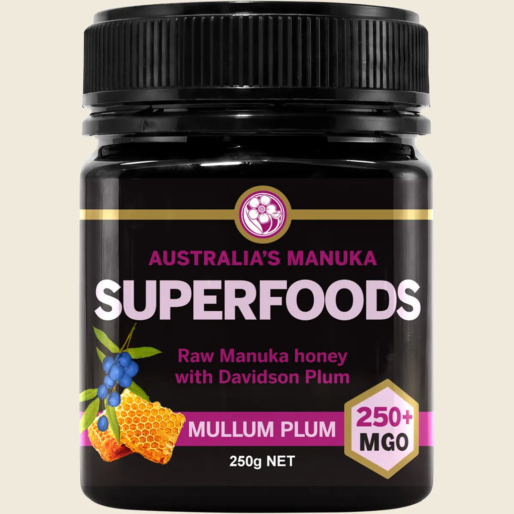 Superfoods Manuka Mullum Plum 250+MGO 250g