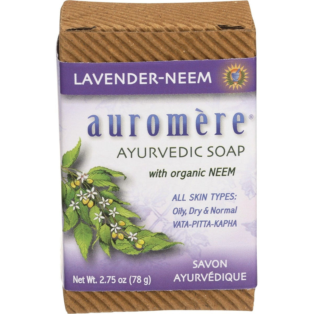Neem Soap Ayurvedic Lavender Neem 12x78g