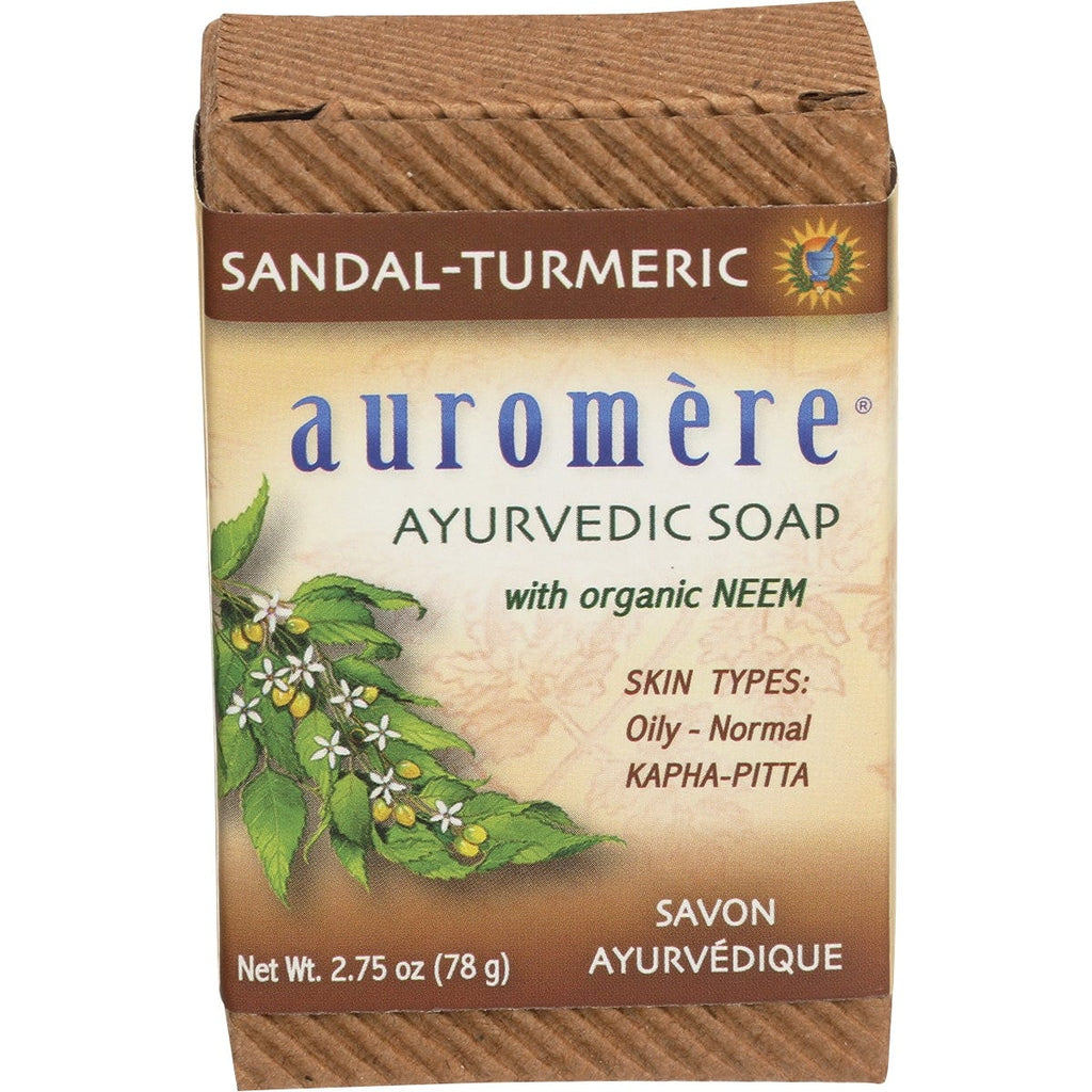 Neem Soap Ayurvedic Sandal Turmeric 12x78g