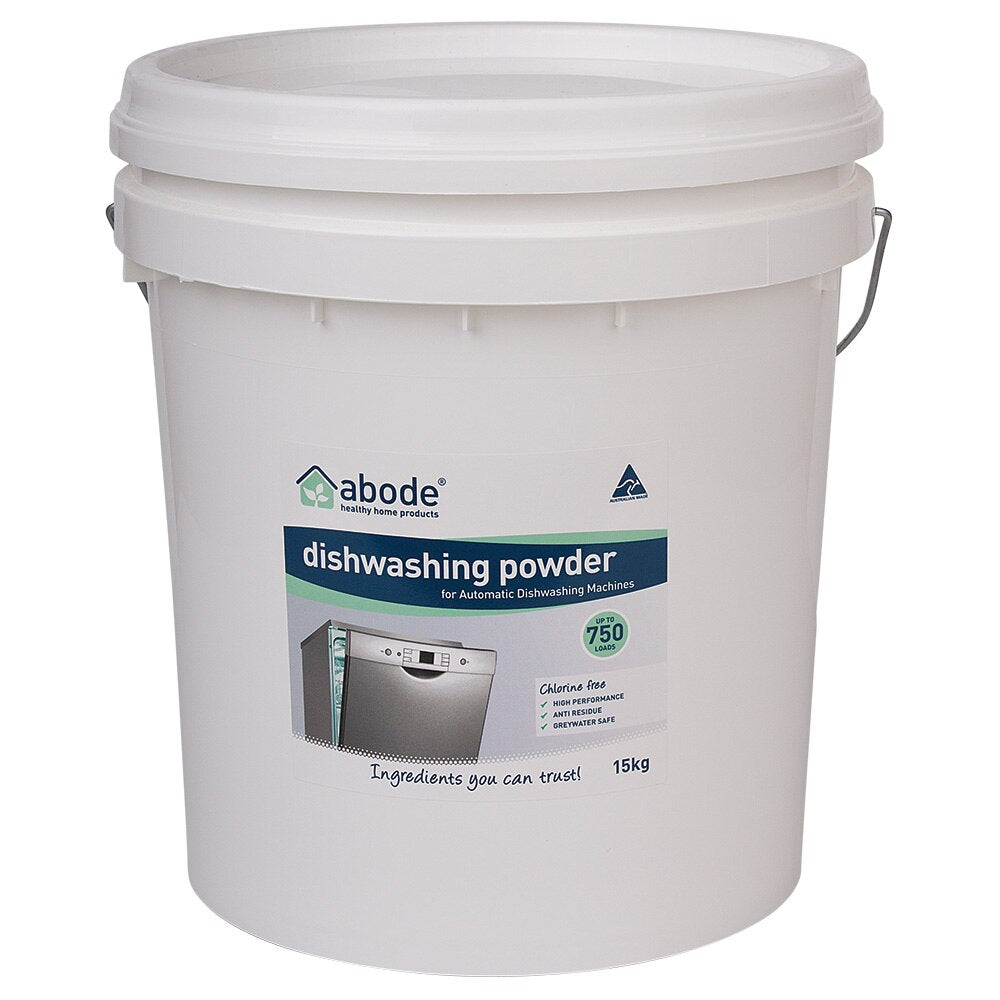 Abode Auto Dishwashing Powder Bucket 15kg