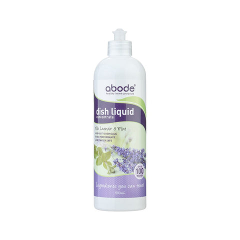 Abode Dish Liquid Concentrate Lavender Mint 500ml