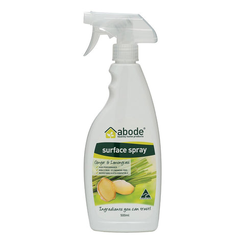 Abode Surface Spray Ginger Lemongrass Spray 500ml