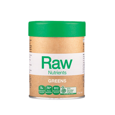 Amazonia Raw Nutrients Org Greens 120g