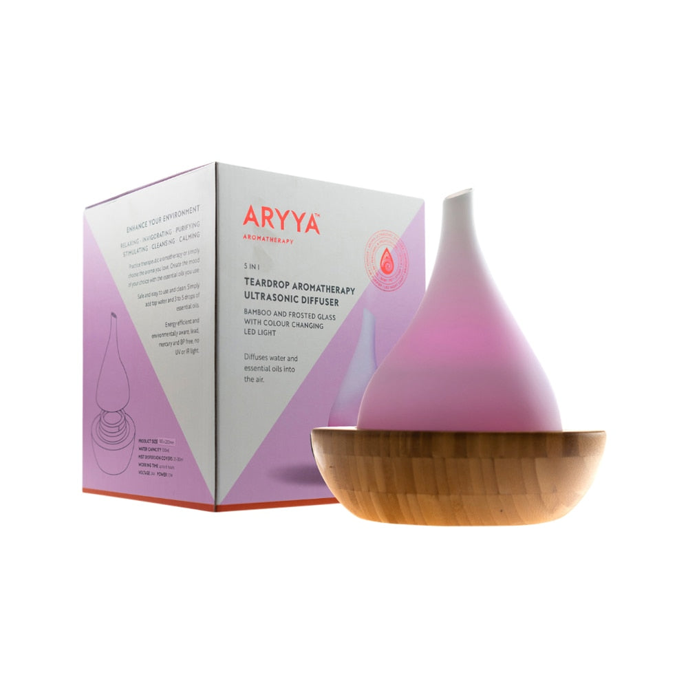 Aryya Ultrasonic Bamboo Diffuser Teardrop