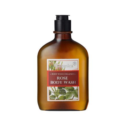 Ausganica Org Body Wash Rose 250ml