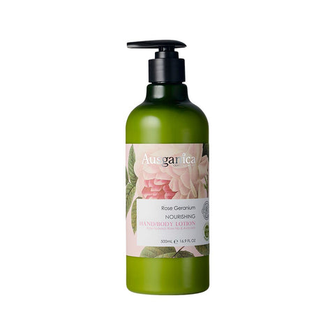 Ausganica Org Hand Body Lotion Rose Geranium 500ml