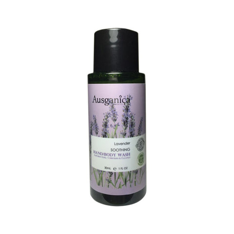 Ausganica Org Hand Body Wash Lavender Soothing 30ml