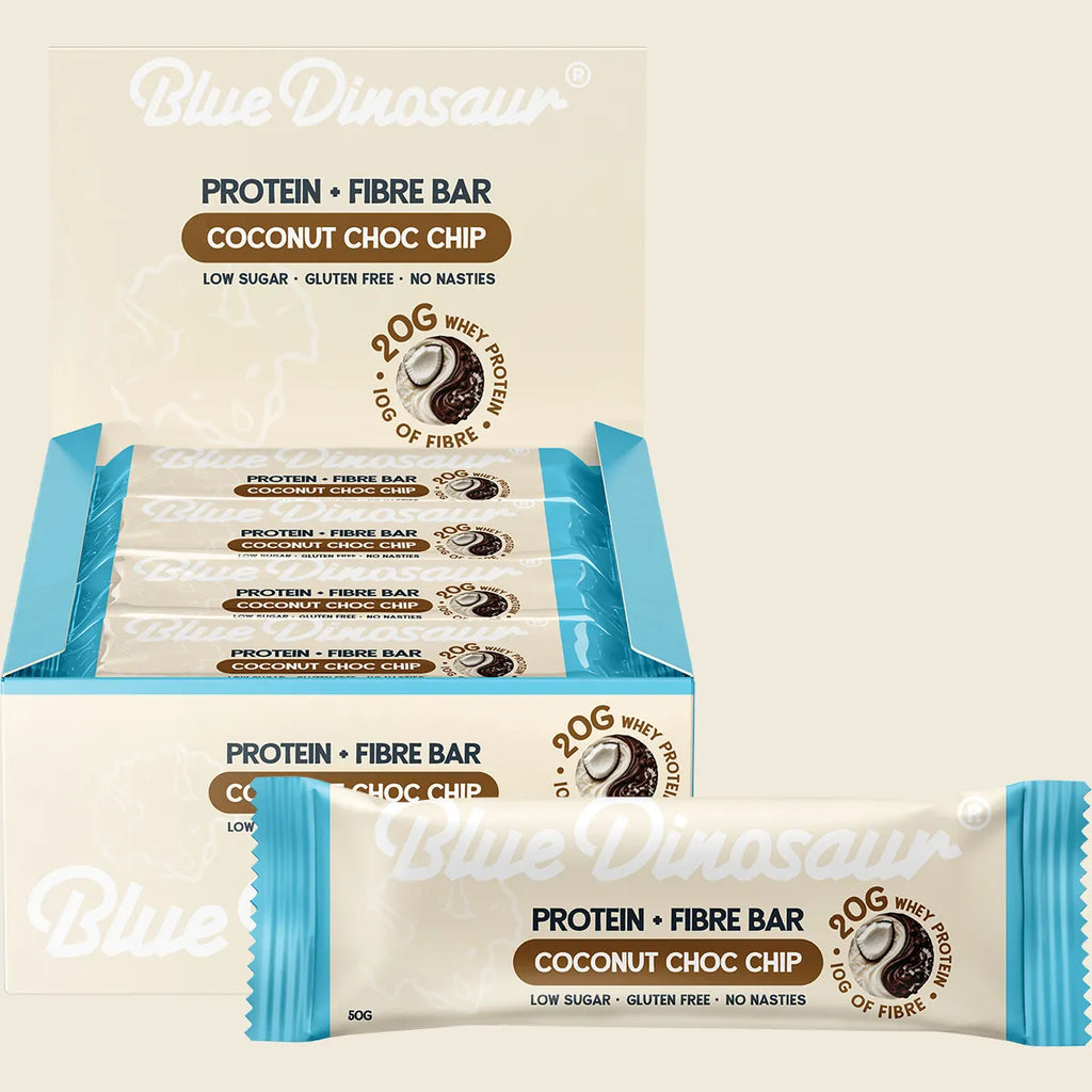Protein + Fibre Bar Coconut Choc Chip 12x50g