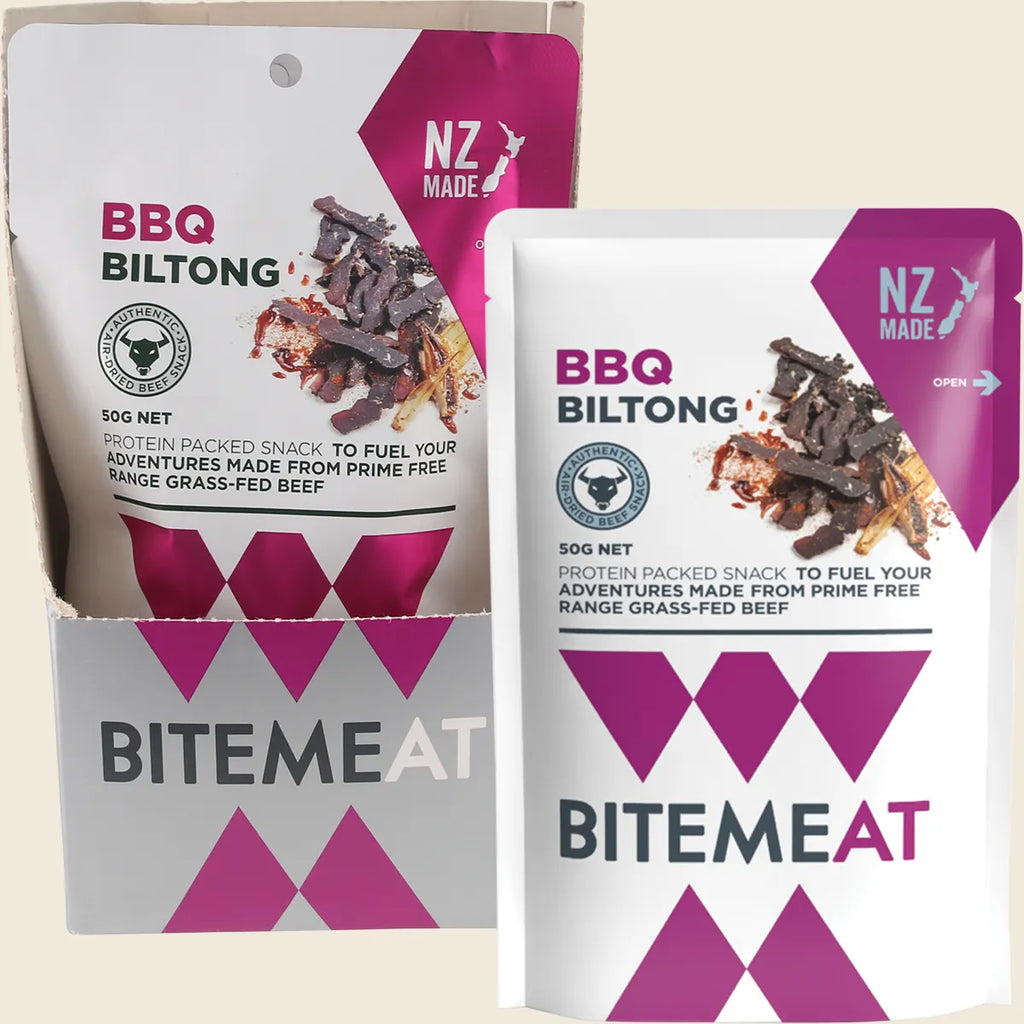 Grass Fed Biltong BBQ 10x50g