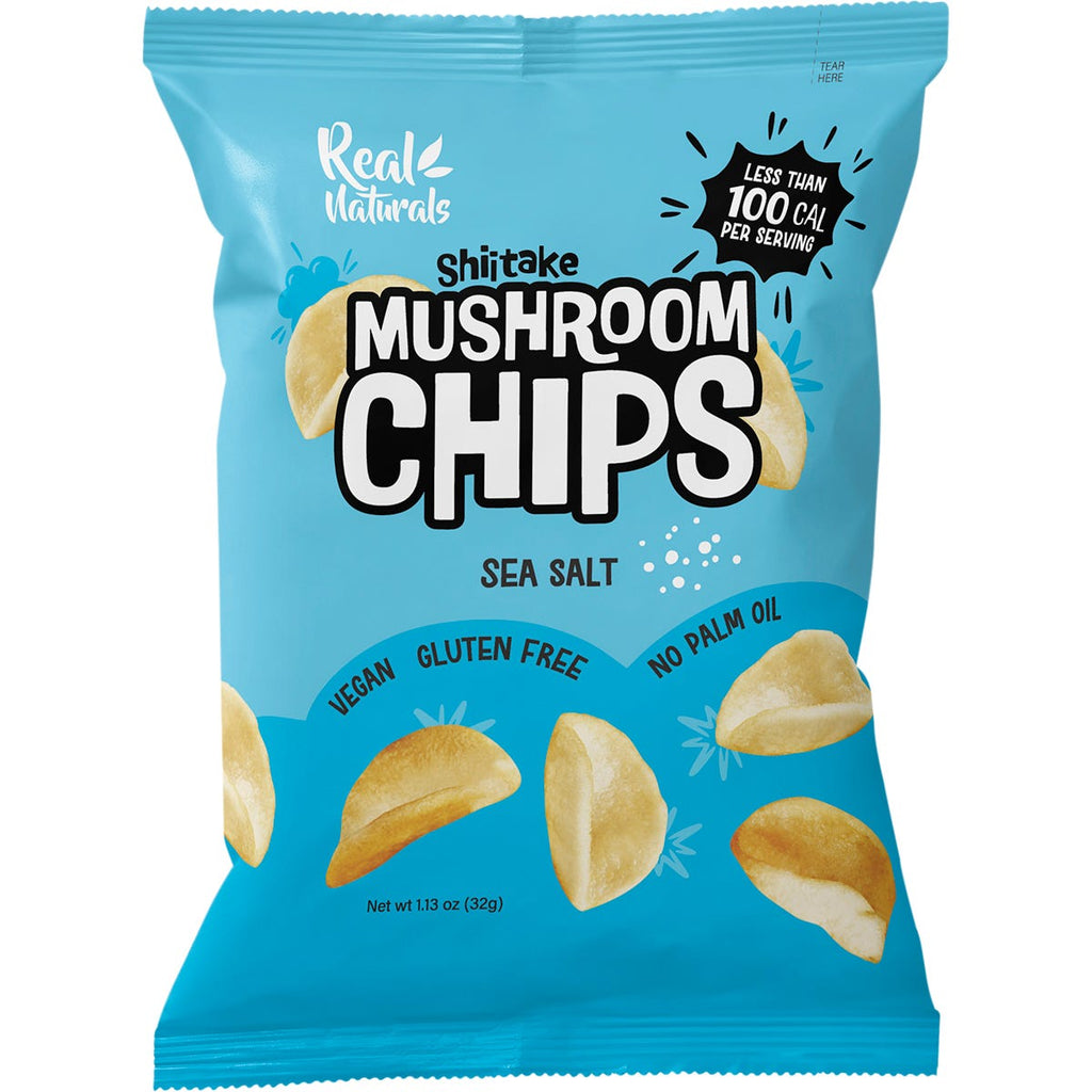 Shiitake Mushroom Chips Sea Salt 12x32g