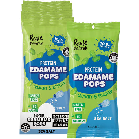 Protein Edamame Pops Sea Salt 10x26g