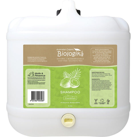 Shampoo (Bulk) Everyday Coconut 15L