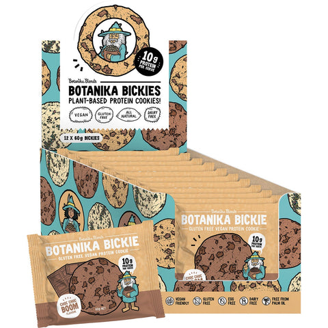 Botanika Bickie Protein Cookie Choc Choc Boom 12x60g