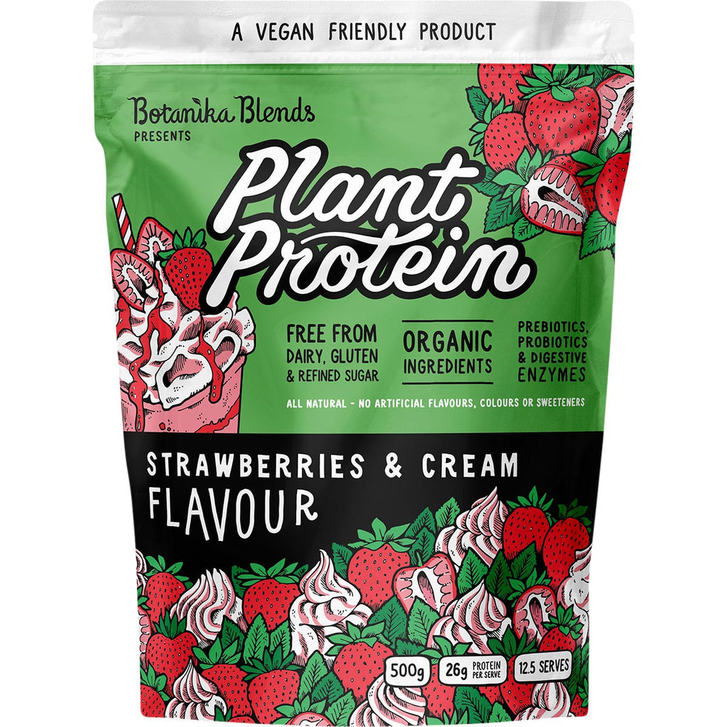 Plant Protein Strawberries & Cream 500g