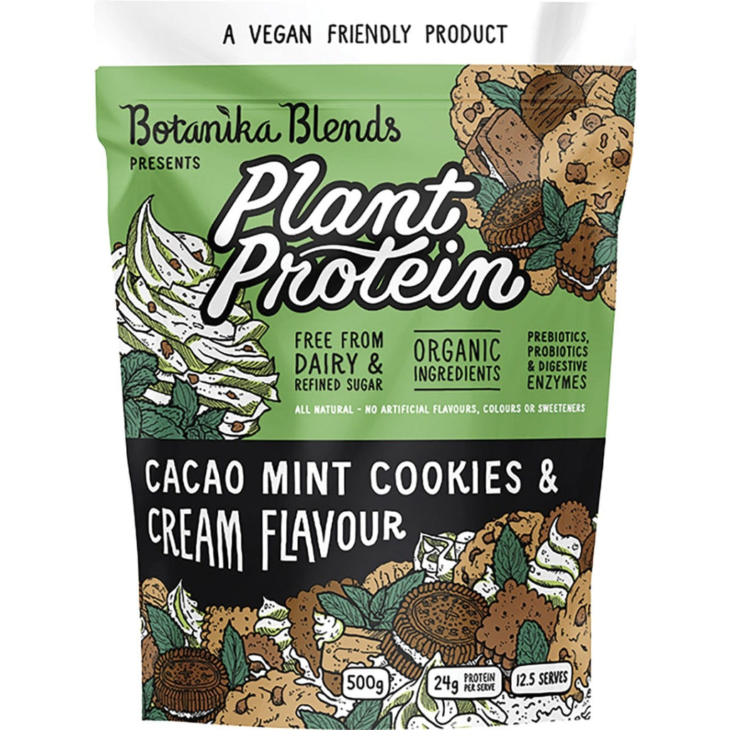 Plant Protein Cacao Mint Cookies & Cream 500g