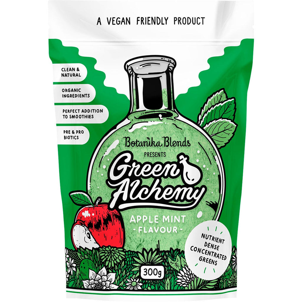 Green Alchemy Nutrient Dense Greens Apple Mint 300g