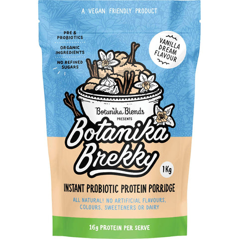 Botanika Brekky Probiotic Porridge Vanilla Dream 1kg