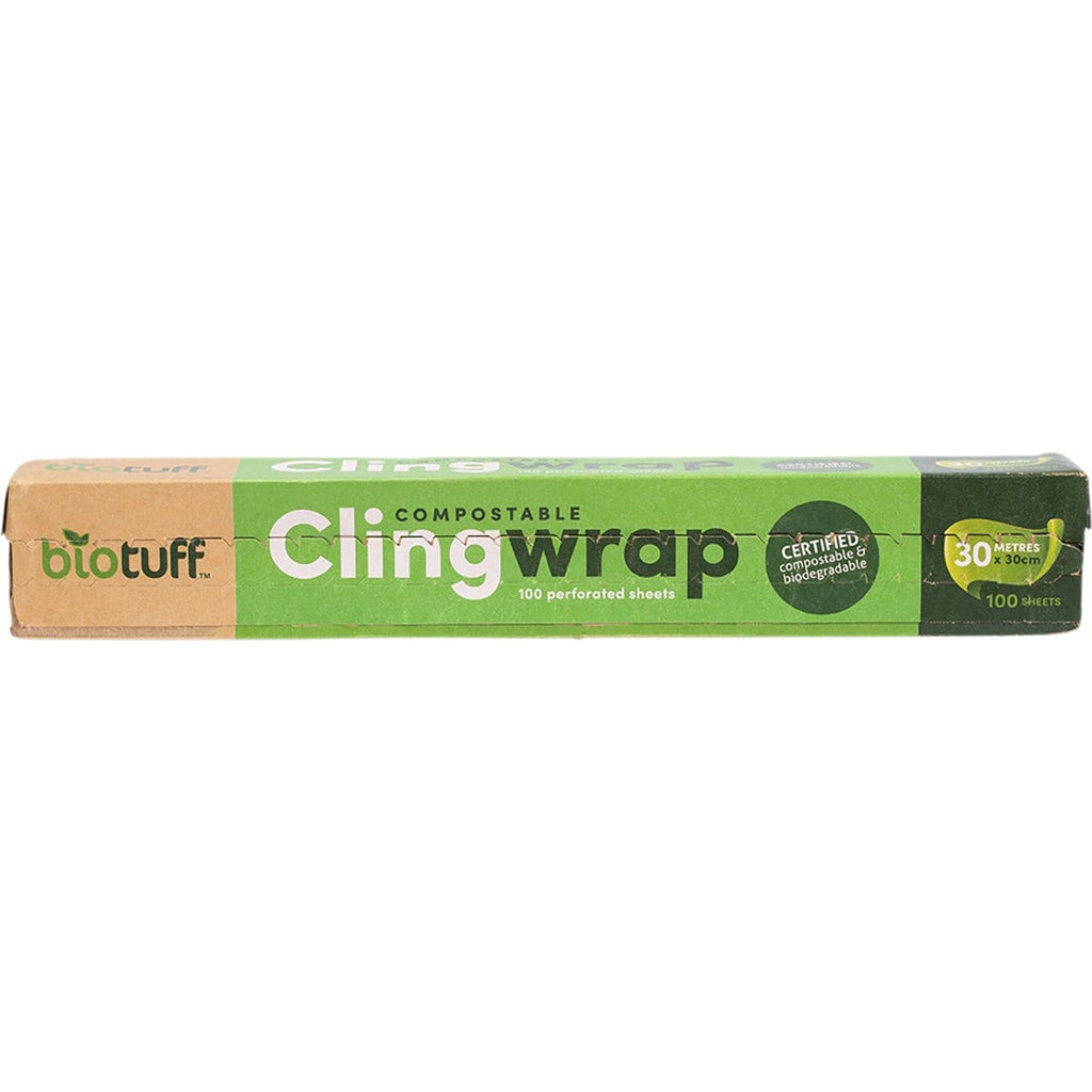 Compostable Cling Wrap 100 x 30cm Sheets 30m