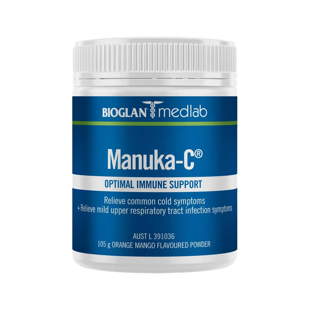 Bioglan Medlab Manuka C Orange Mango 105g