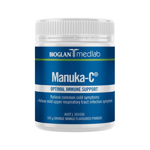 Bioglan Medlab Manuka C Orange Mango 105g
