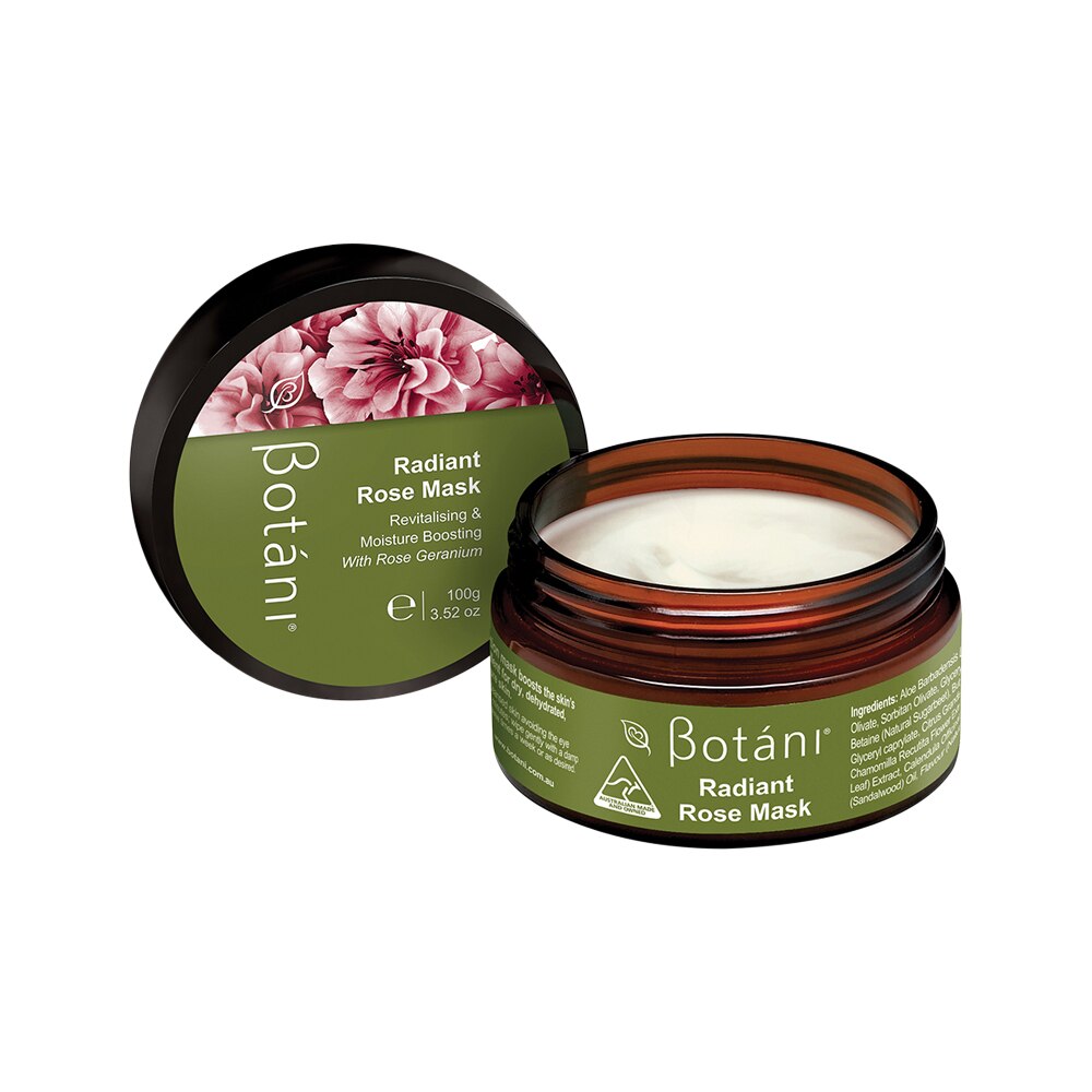 Botani Mask Radiant Rose 100g
