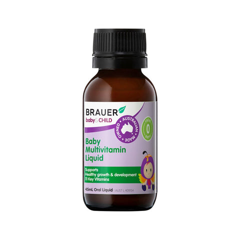 Brauer Baby Child Multivitamin Liquid Baby 45ml