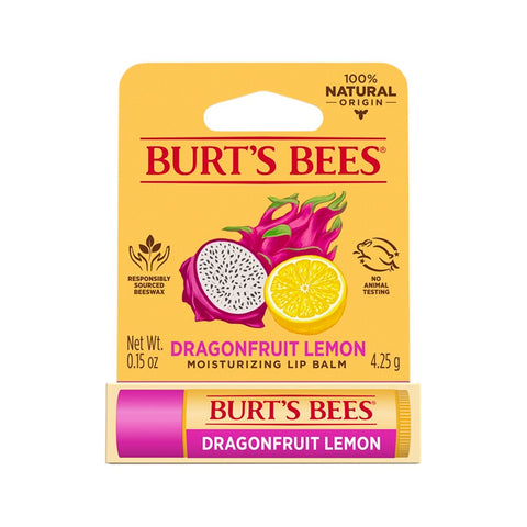 Burts Bees Lip Balm Dragonfruit Lemon 4.25g