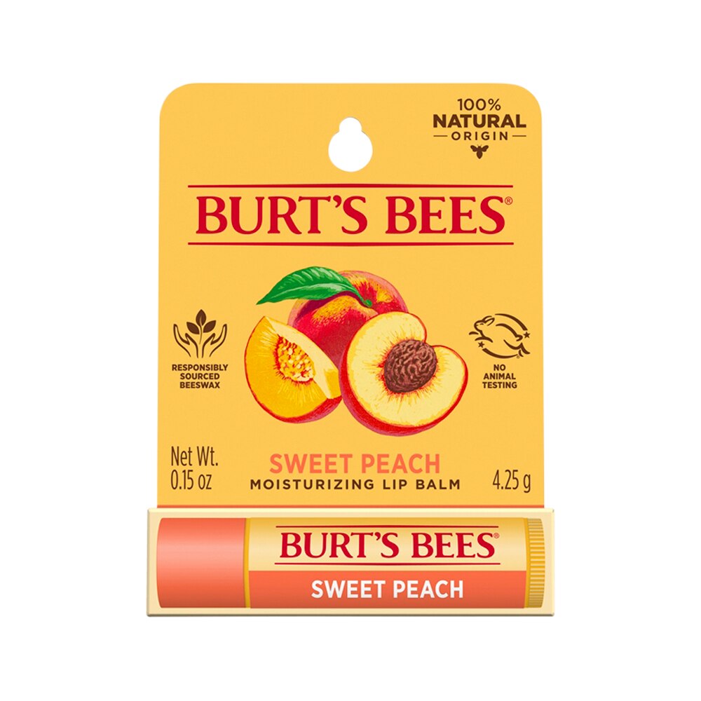 Burts Bees Lip Balm Sweet Peach 4.25g