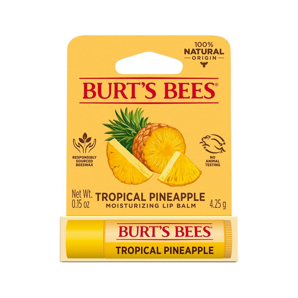 Burts Bees Lip Balm Tropical Pineapple 4.25g